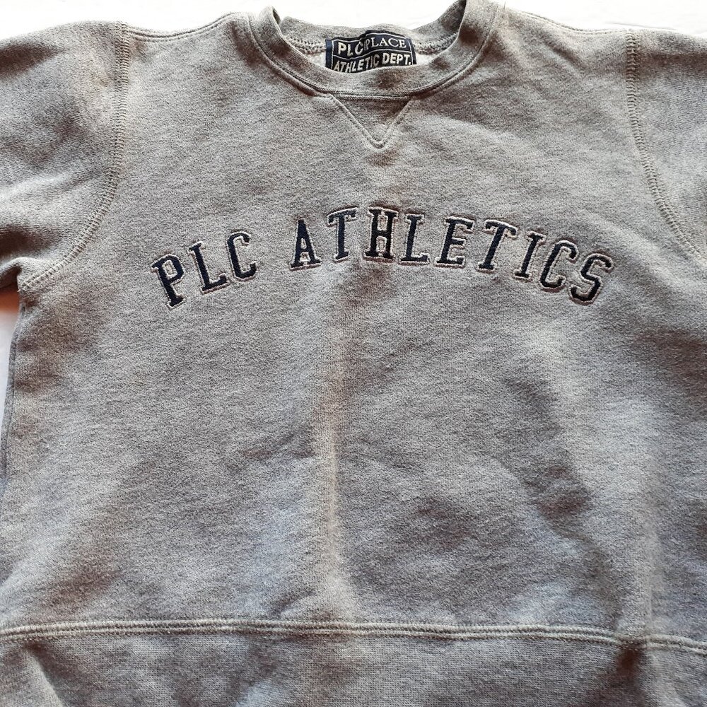 Children's Place Boys Sweatshirt Pullover Gray Toddler Size 18 Months